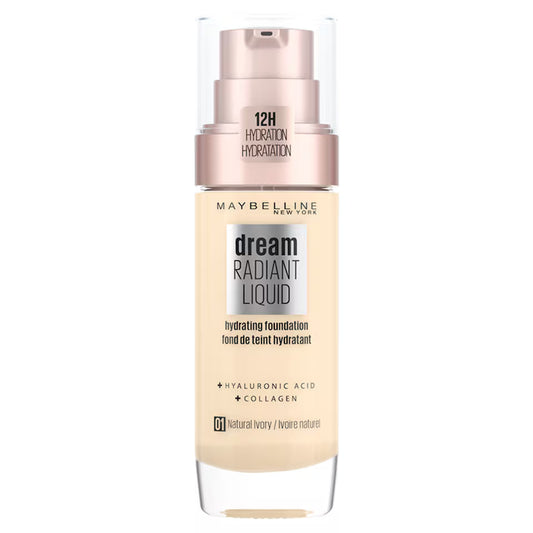 Maybelline Dream Satin Liquid Foundation 01 Natural Ivory