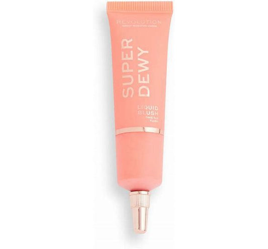 Revolution Super Dewy Liquid Blush Blusher Fake The Flush