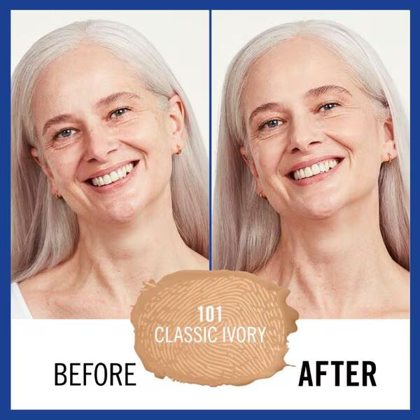 Rimmel London Match Perfection 24HR Hydration Foundation 101 Classic Ivory